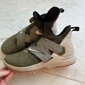 Nike LeBron Soldier Xll Land and Sea Olive A02609-300